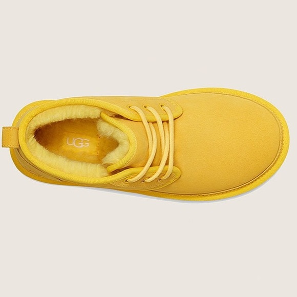 UGG® NEUMEL Canary Yellow Chukka Ankle Boot w/ ✅ FREE Protector Spray - Picture 3 of 8